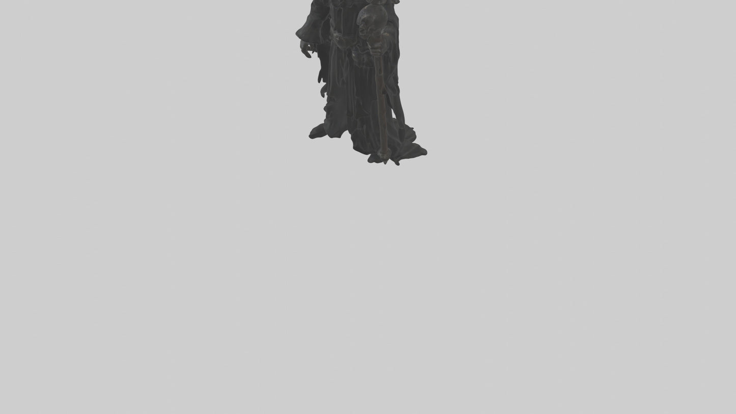 3D model Dark priest model VR / AR / low-poly