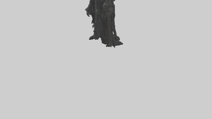 3D model Dark priest model VR / AR / low-poly
