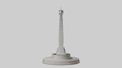 3D model Dawn of Peace monument model VR / AR / low-poly