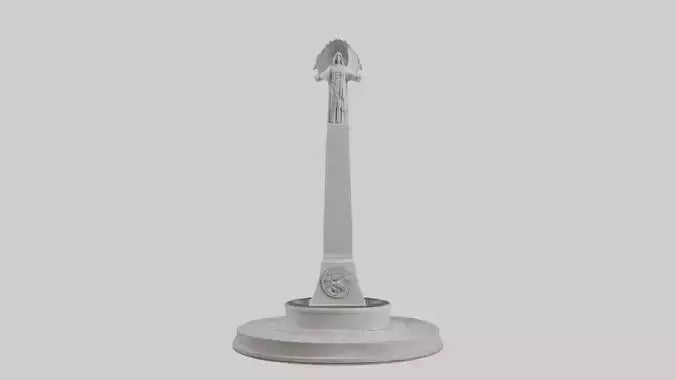 3D model Dawn of Peace monument model VR / AR / low-poly