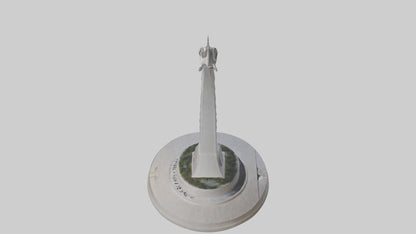 3D model Dawn of Peace monument model VR / AR / low-poly