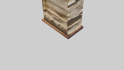 3D model Dead Sea Scrolls sculpture model VR / AR / low-poly