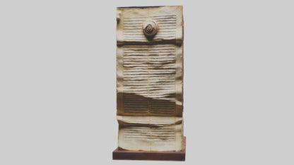 3D model Dead Sea Scrolls sculpture model VR / AR / low-poly