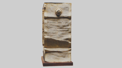 3D model Dead Sea Scrolls sculpture model VR / AR / low-poly