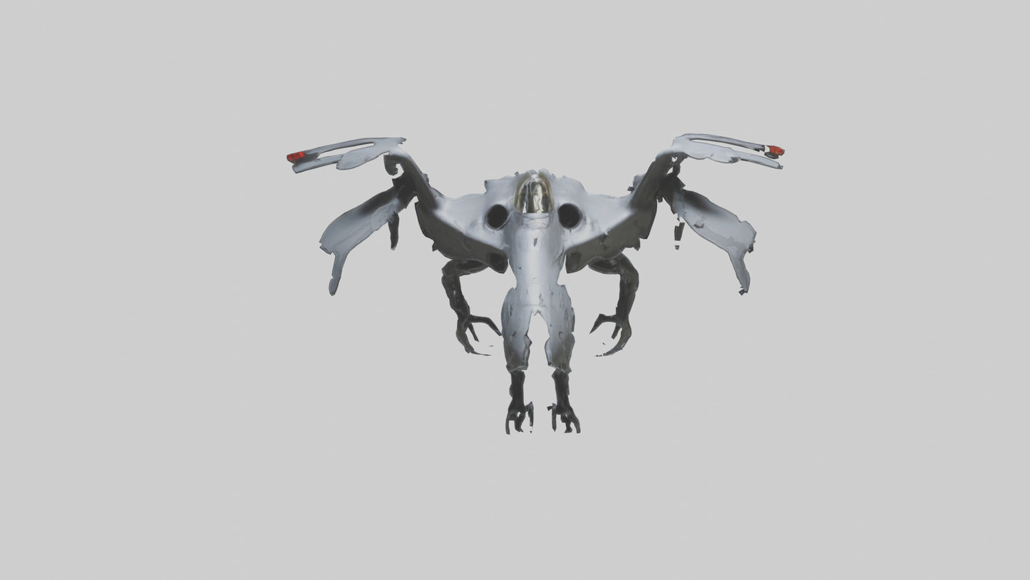 3D model Deadly phantom model VR / AR / low-poly