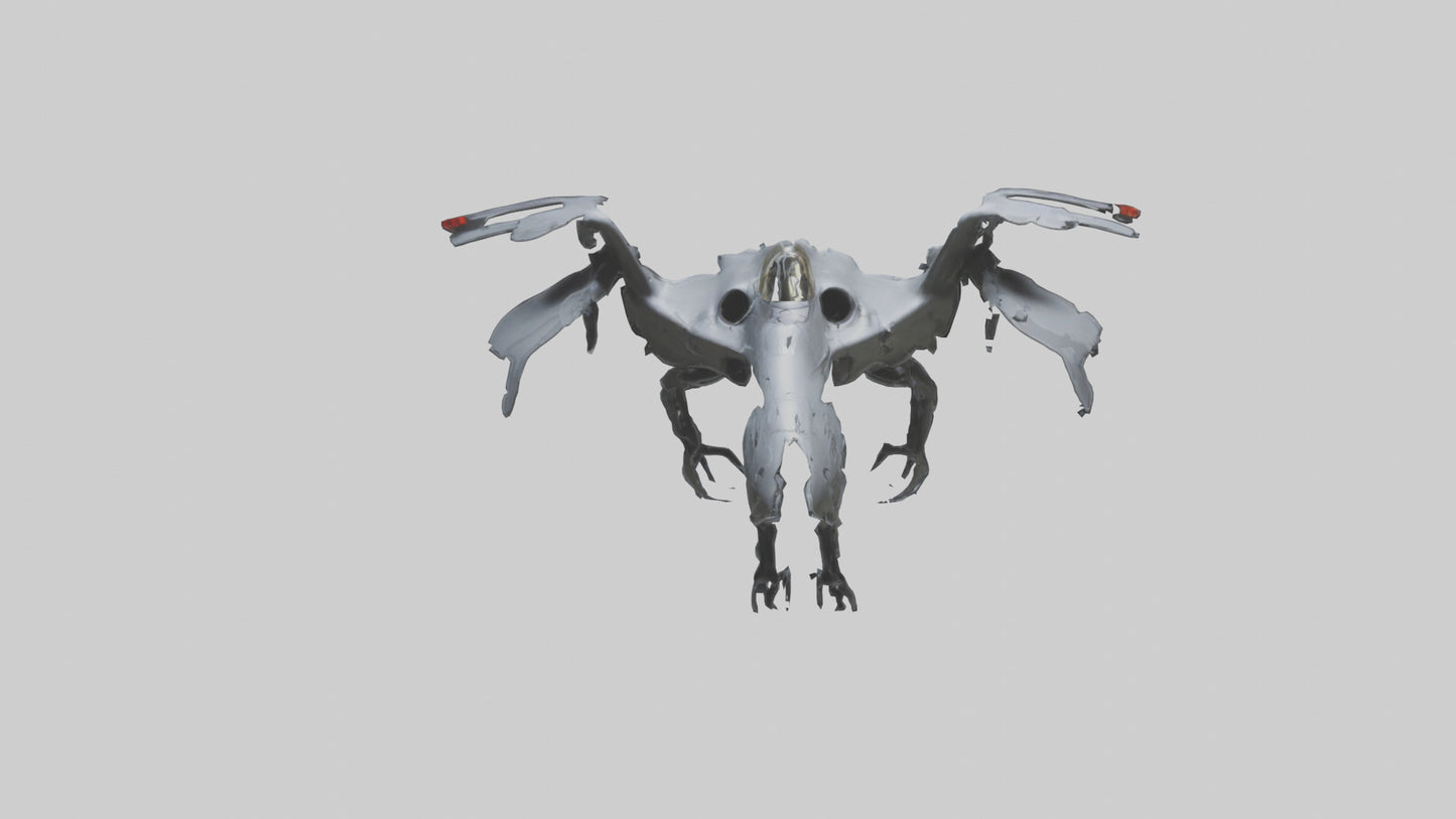 3D model Deadly phantom model VR / AR / low-poly