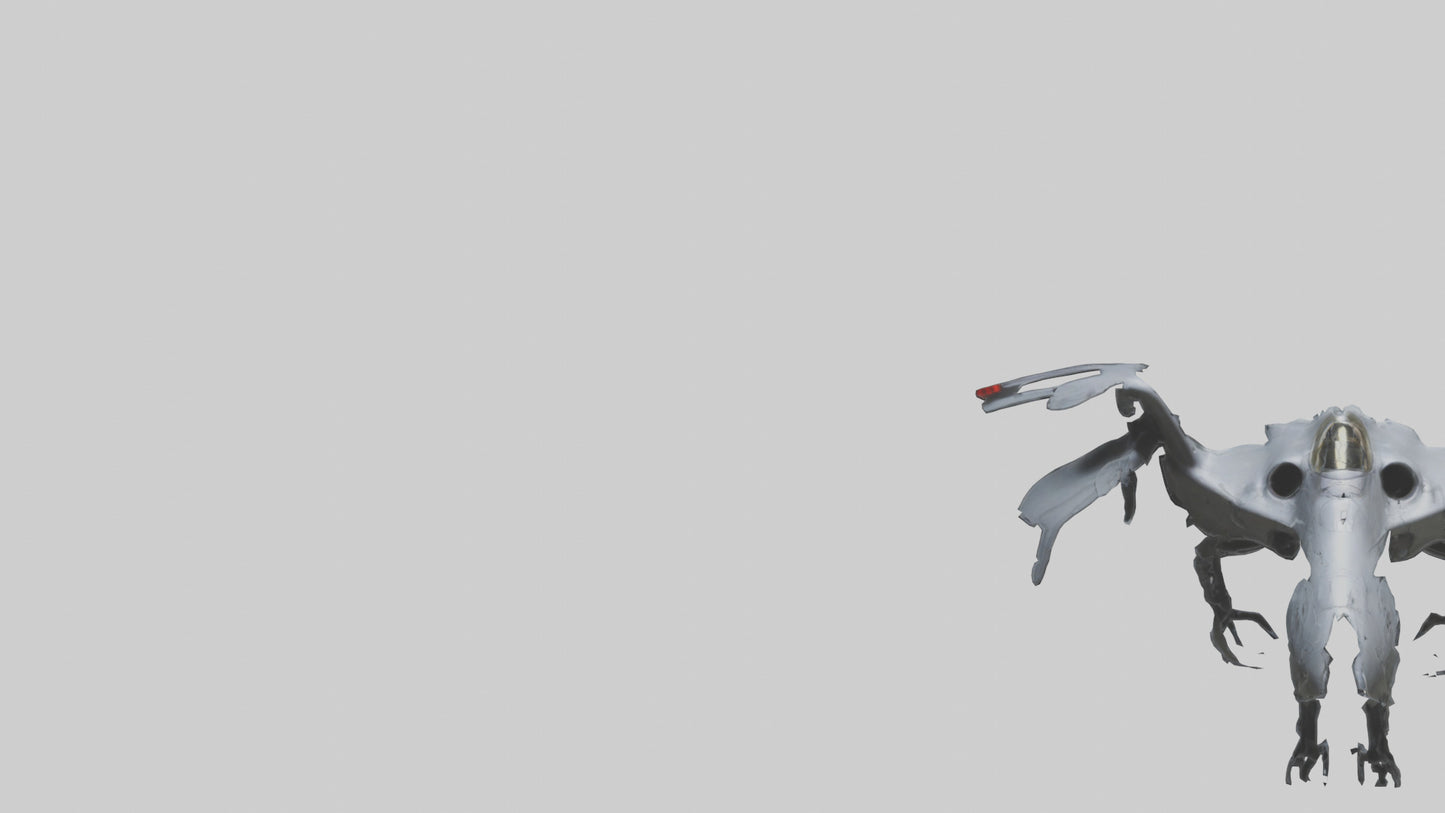 3D model Deadly phantom model VR / AR / low-poly