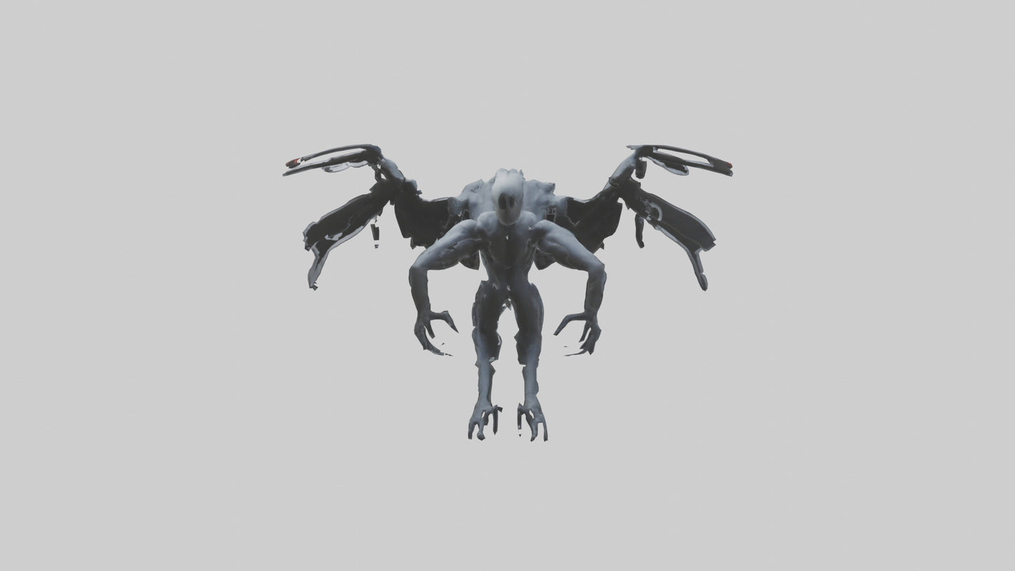 3D model Deadly phantom model VR / AR / low-poly