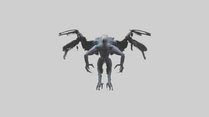 3D model Deadly phantom model VR / AR / low-poly