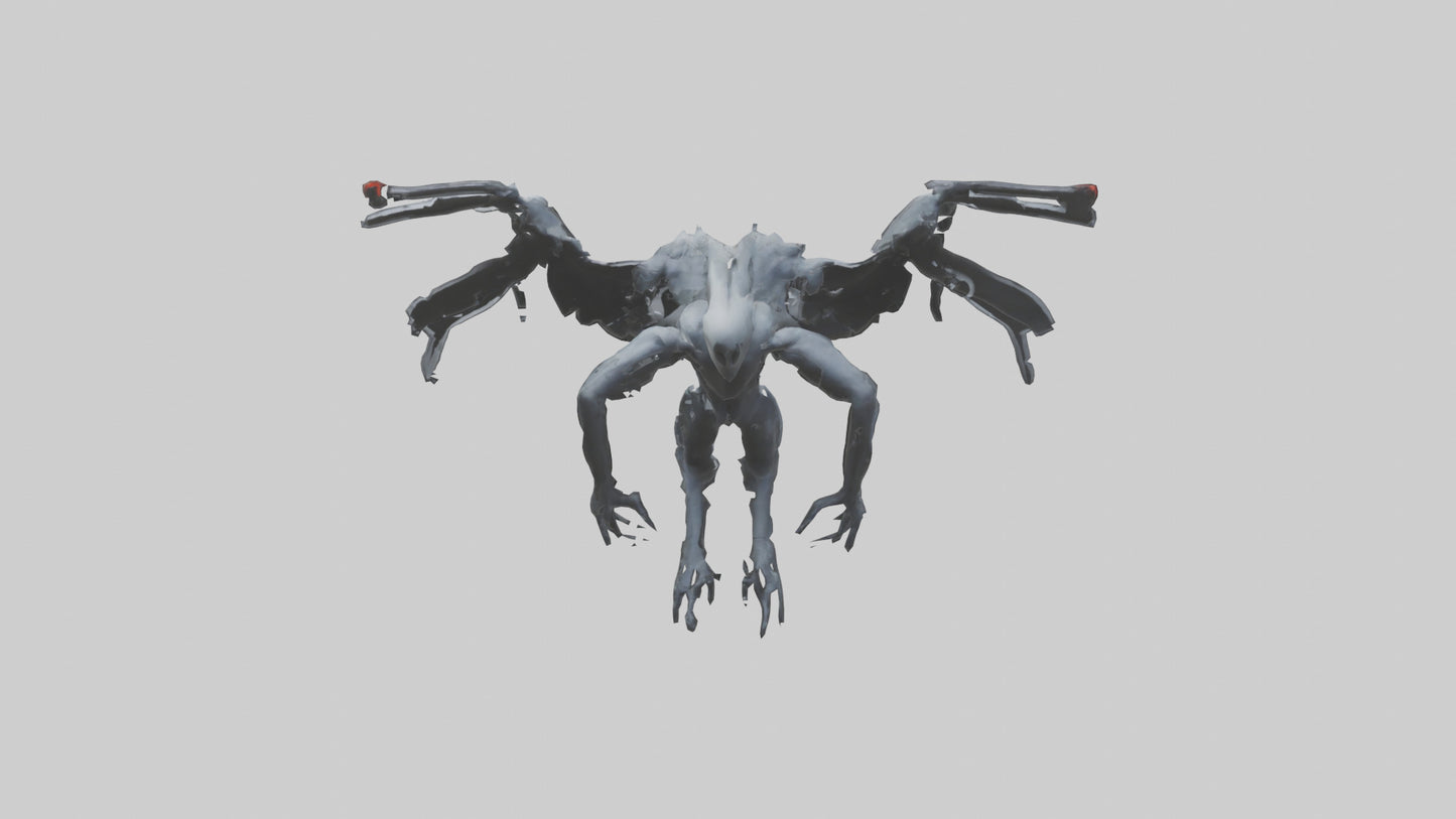 3D model Deadly phantom model VR / AR / low-poly