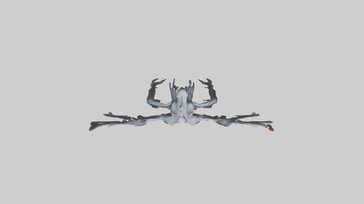 3D model Deadly phantom model VR / AR / low-poly