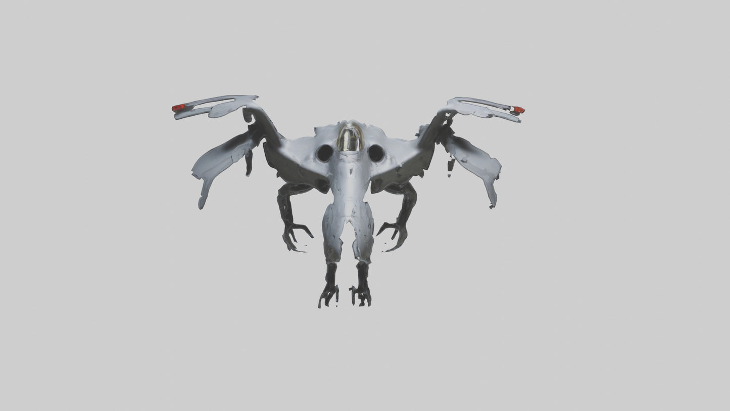 3D model Deadly phantom model VR / AR / low-poly