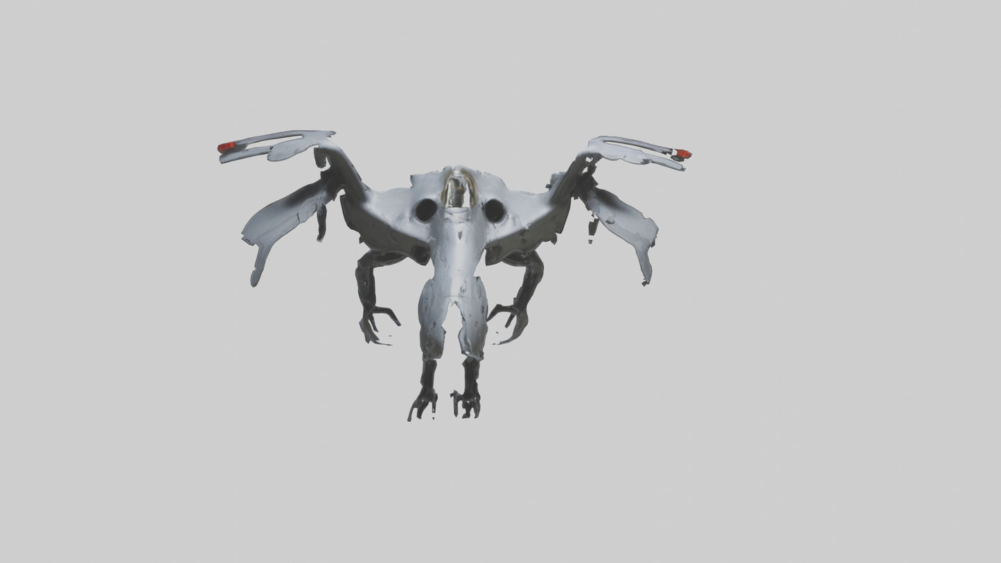 3D model Deadly phantom model VR / AR / low-poly