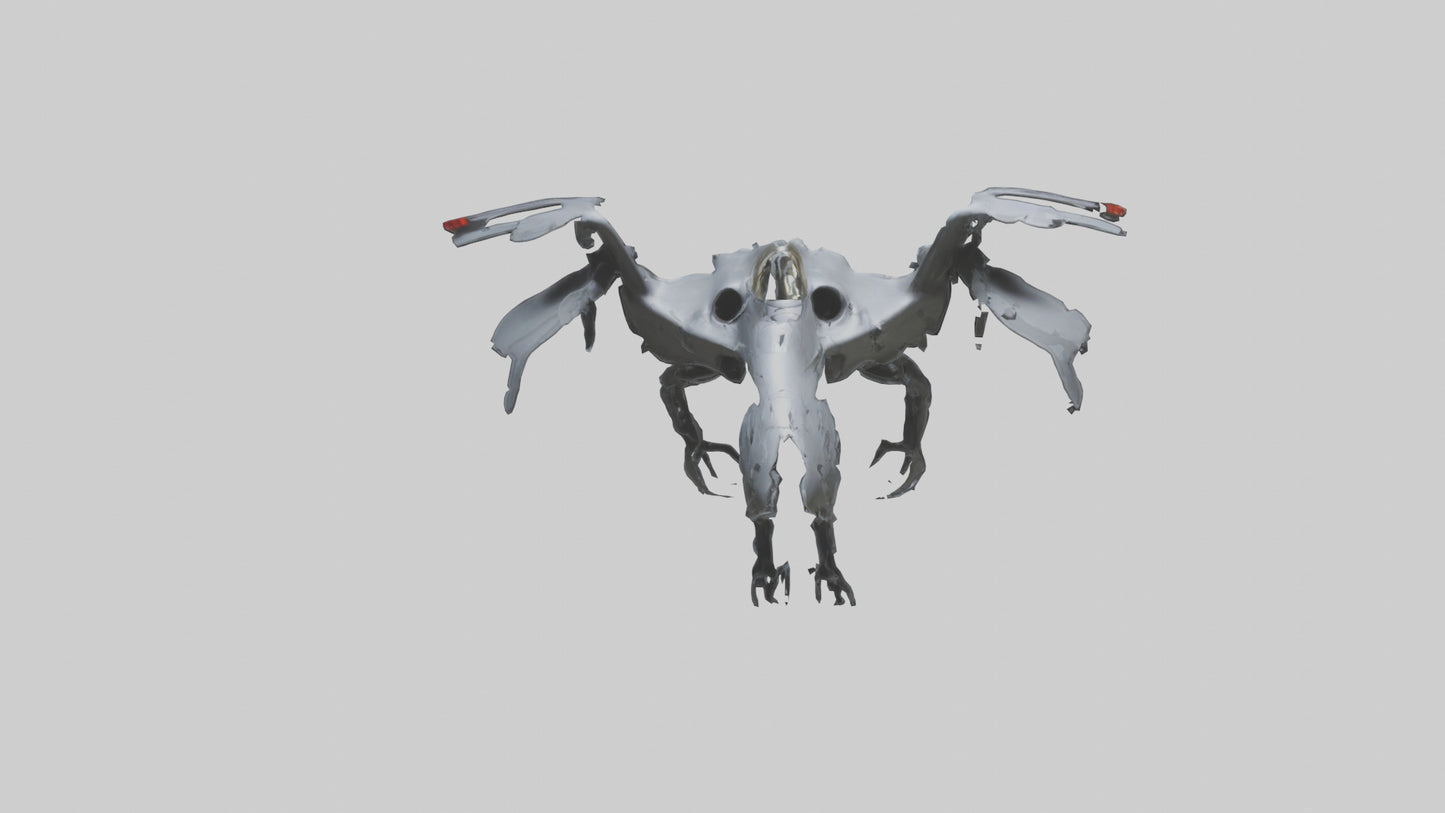 3D model Deadly phantom model VR / AR / low-poly
