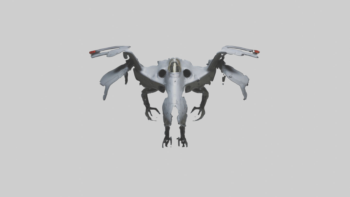 3D model Deadly phantom model VR / AR / low-poly