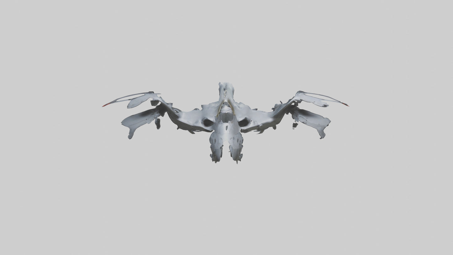 3D model Deadly phantom model VR / AR / low-poly