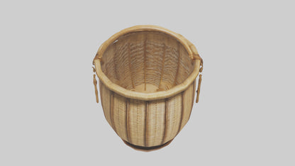 3D model Decorative basket model VR / AR / low-poly