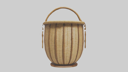 3D model Decorative basket model VR / AR / low-poly
