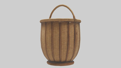 3D model Decorative basket model VR / AR / low-poly