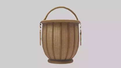 3D model Decorative basket model VR / AR / low-poly