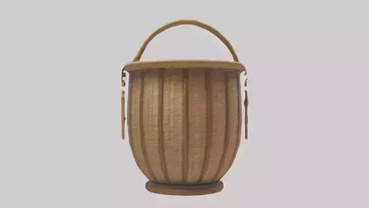 3D model Decorative basket model VR / AR / low-poly