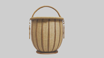 3D model Decorative basket model VR / AR / low-poly