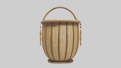3D model Decorative basket model VR / AR / low-poly