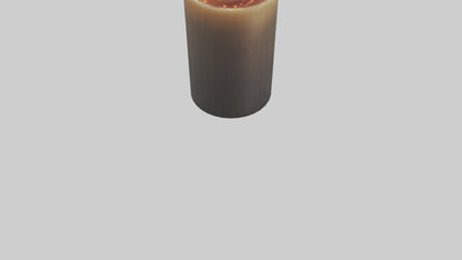 3D model Decorative Candle model VR / AR / low-poly