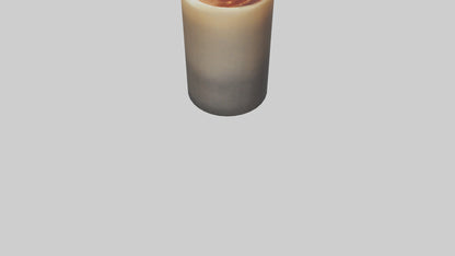 3D model Decorative Candle model VR / AR / low-poly