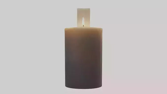 3D model Decorative Candle model VR / AR / low-poly