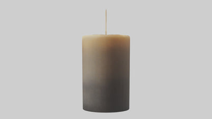 3D model Decorative Candle model VR / AR / low-poly