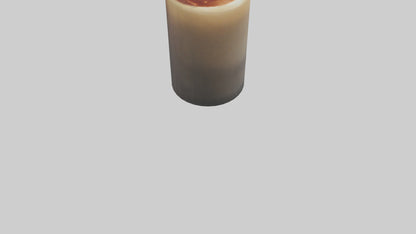 3D model Decorative Candle model VR / AR / low-poly