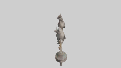 Decorative Figurines model VR / AR / low-poly
