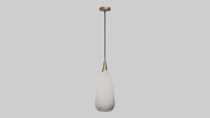 Decorative pendant light model VR / AR / low-poly