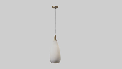 Decorative pendant light model VR / AR / low-poly