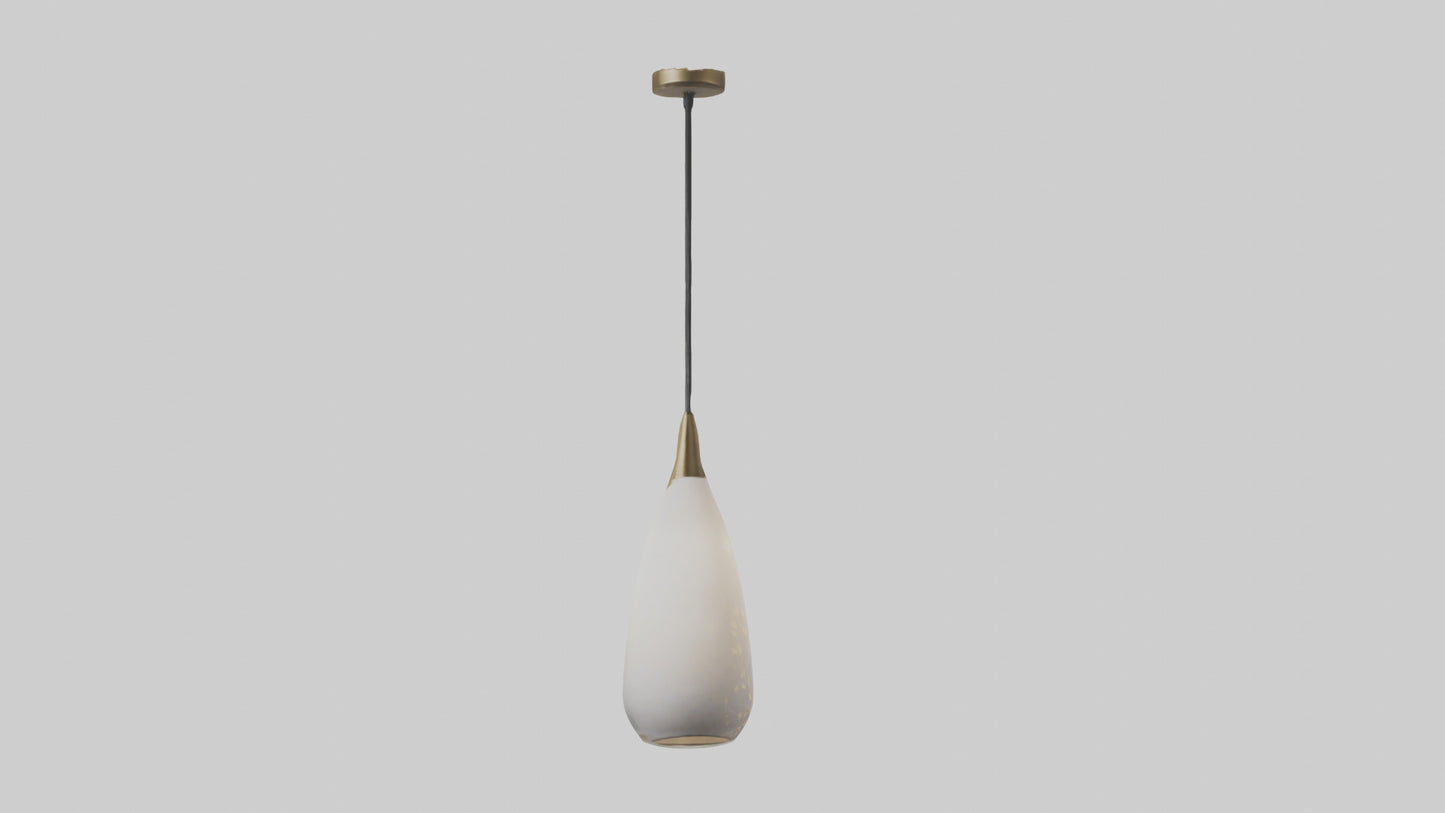 Decorative pendant light model VR / AR / low-poly