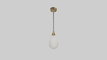 Decorative pendant light model VR / AR / low-poly