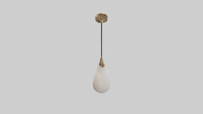 Decorative pendant light model VR / AR / low-poly