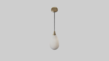 Decorative pendant light model VR / AR / low-poly