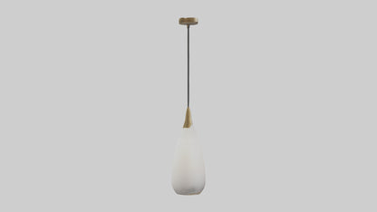Decorative pendant light model VR / AR / low-poly