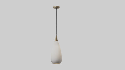 Decorative pendant light model VR / AR / low-poly