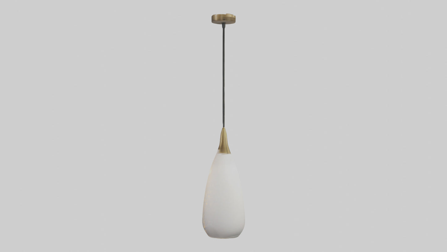 Decorative pendant light model VR / AR / low-poly