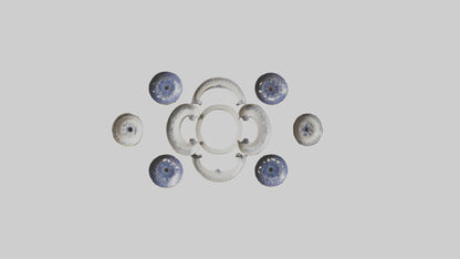 Decorative Wall Plates VR / AR / low-poly