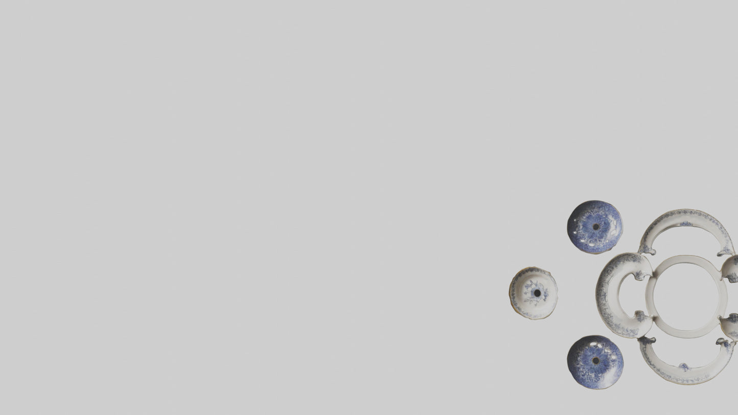 Decorative Wall Plates VR / AR / low-poly