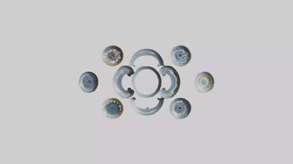 Decorative Wall Plates VR / AR / low-poly