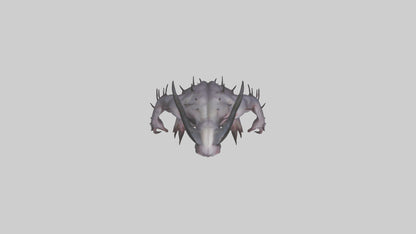 3D model Deformed Demon model VR / AR / low-poly