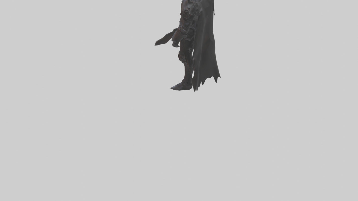 3D model Demon Knight model VR / AR / low-poly