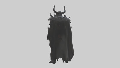 3D model Demon Knight model VR / AR / low-poly