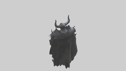 3D model Demon Knight model VR / AR / low-poly