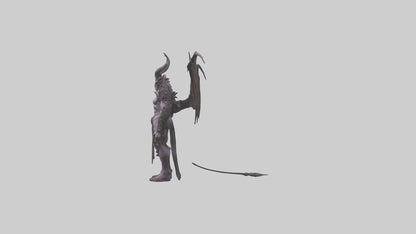 Demon Lord model VR / AR / low-poly
